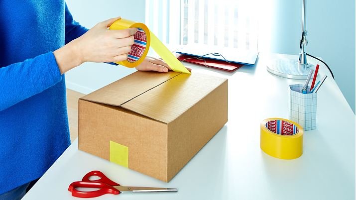 Tesapack Cinta De Embalaje Segura Y Resimente 50 M 50 Mm