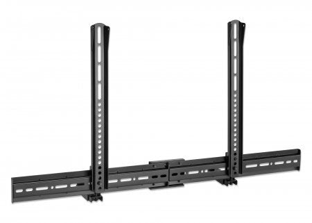EAN 0766623461849 - Manhattan 461849 soporte de altavoz Pared Plástico, Acero Negro imagen 2