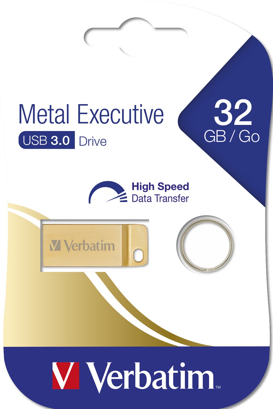 EAN 0023942991052 - Verbatim Metal Executive unidad flash USB USB tipo A 3.2 Gen 1 (3.1 Gen 1) Oro imagen 5