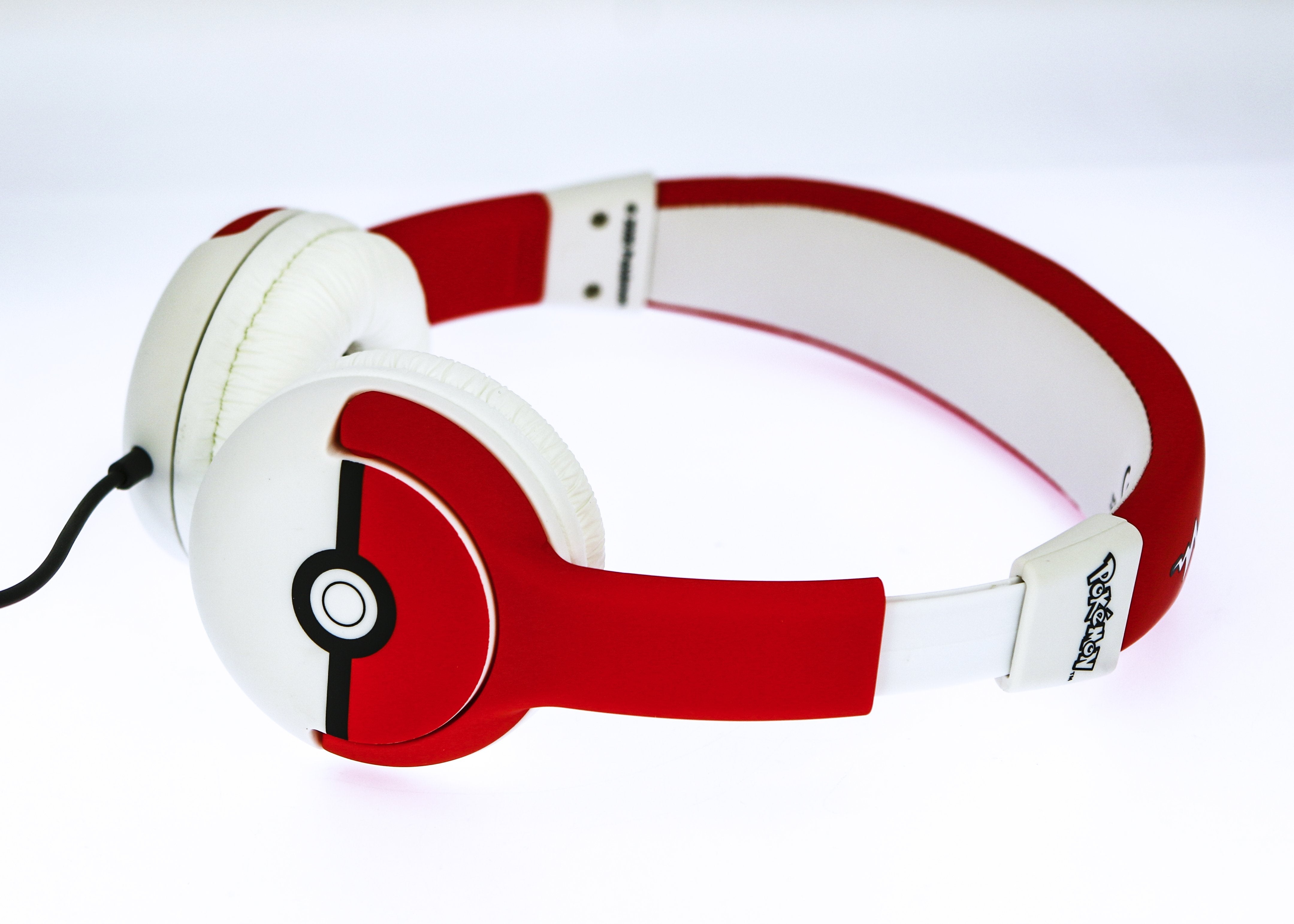 Auriculares Infantiles Otl Pokemon Pokeball/ Jack 3.5/ Rojo Blanco