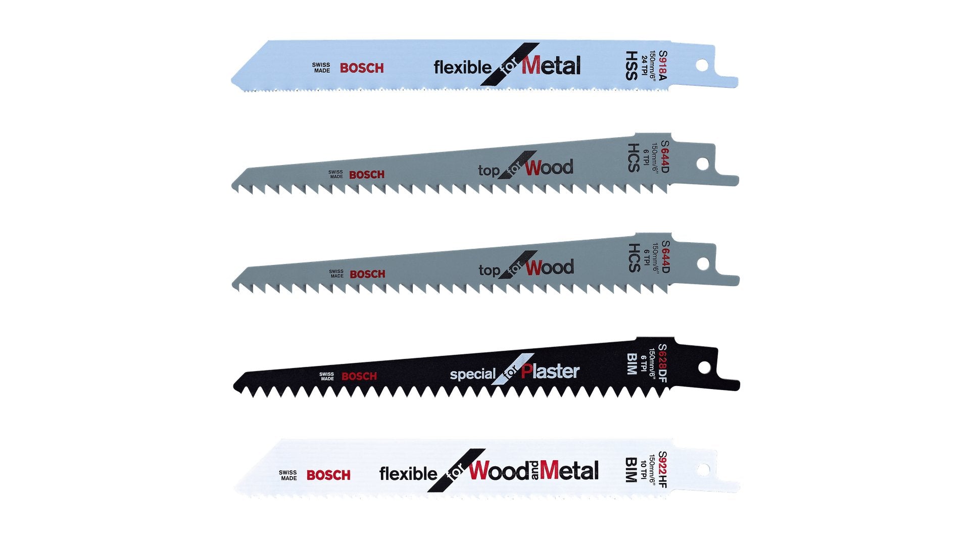EAN 3165140643504 - Bosch F016800307 hoja de sierra de calar, de sierra de marquetería y de sierra recíproca Hoja de sierra d imagen 1