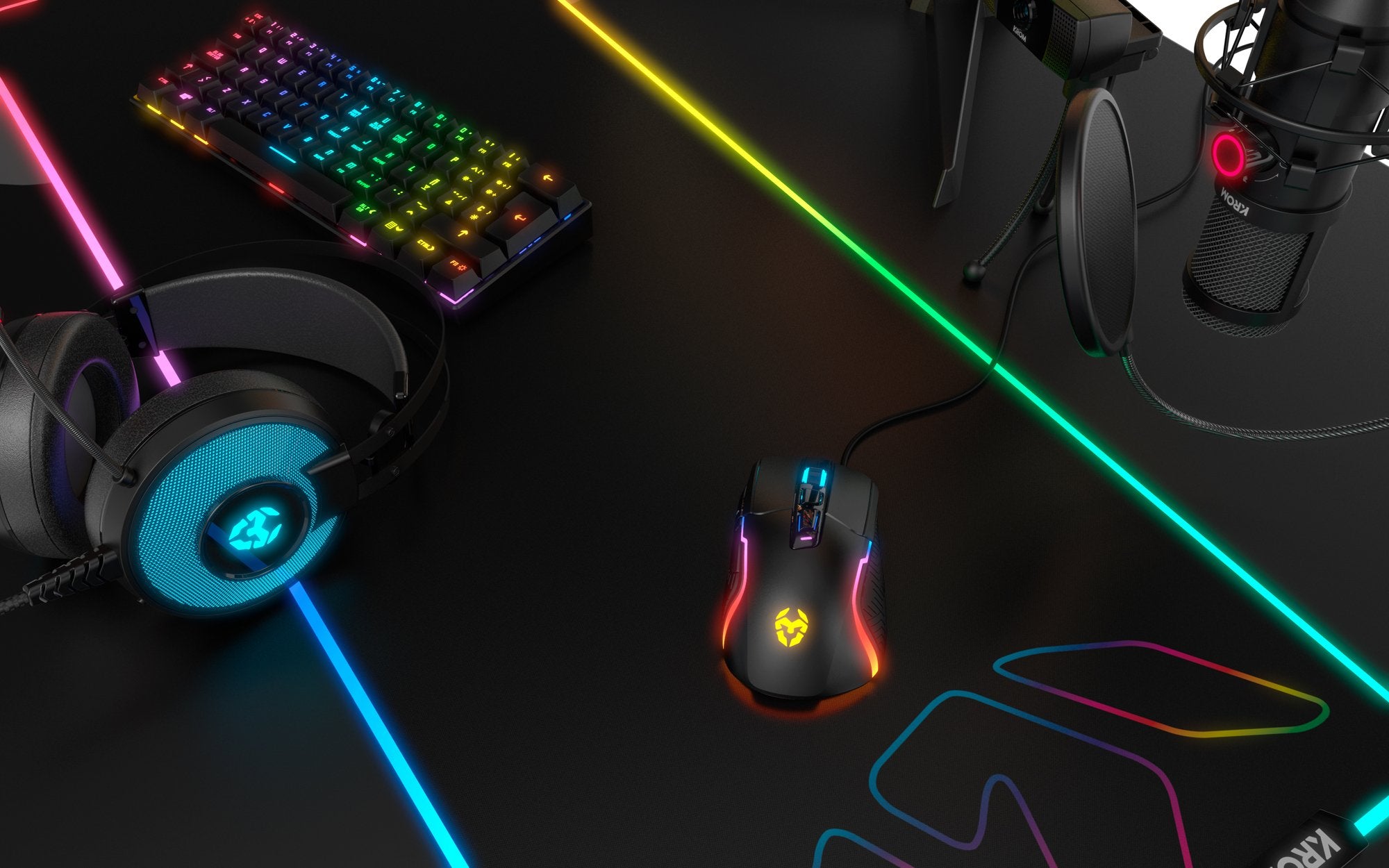 EAN 8436587971853 - Krom Kick ratón Juego mano derecha USB tipo A Óptico 6200 DPI imagen 12