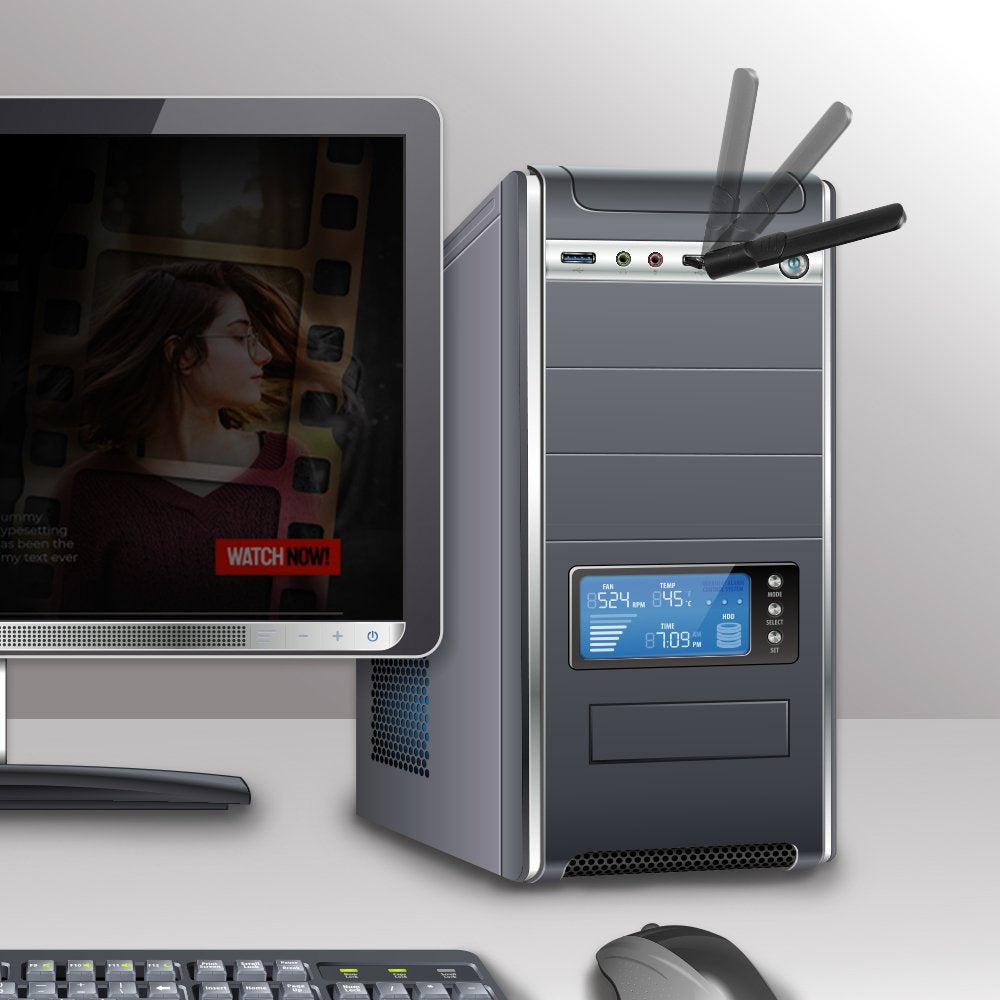 EAN 4717964704313 - Edimax EW-7822UAD adaptador y tarjeta de red WLAN 867 Mbit/s imagen 10