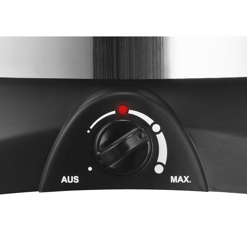 Unold 48155 Crepera 1 Crep(S) Negro, Acero Inoxidable 1250 W