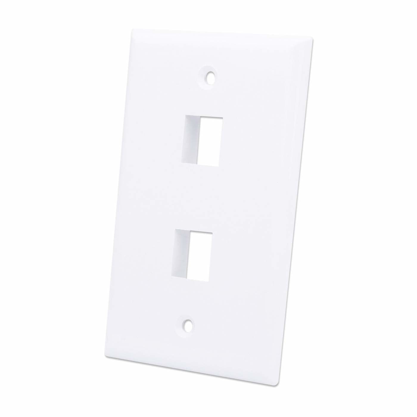 Intellinet 163293 Panel Para Toma De Superficie 2x Keystone_