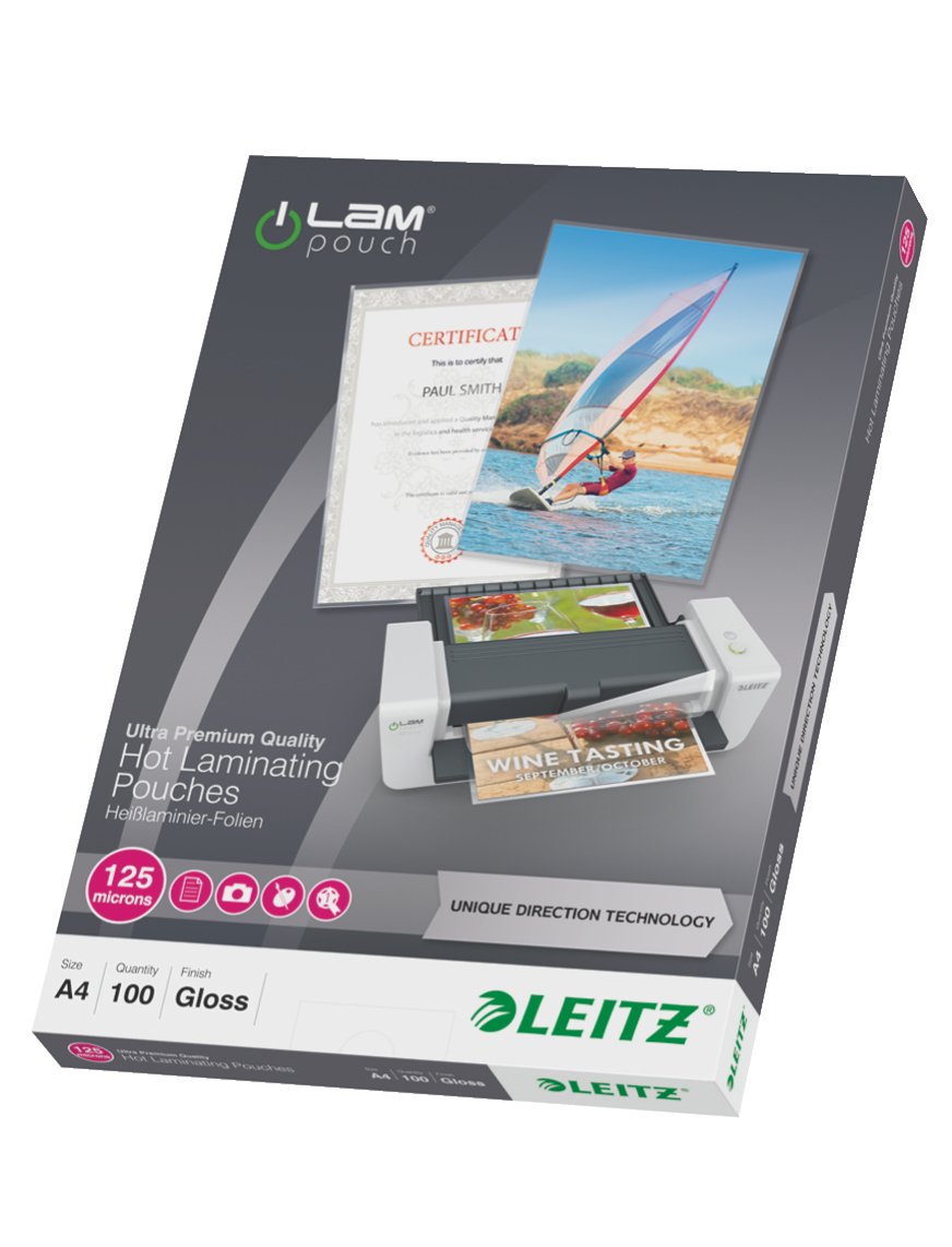 Leitz Ilam Laminierfolie A4 125mic Folienmärke 125 100 Mück
