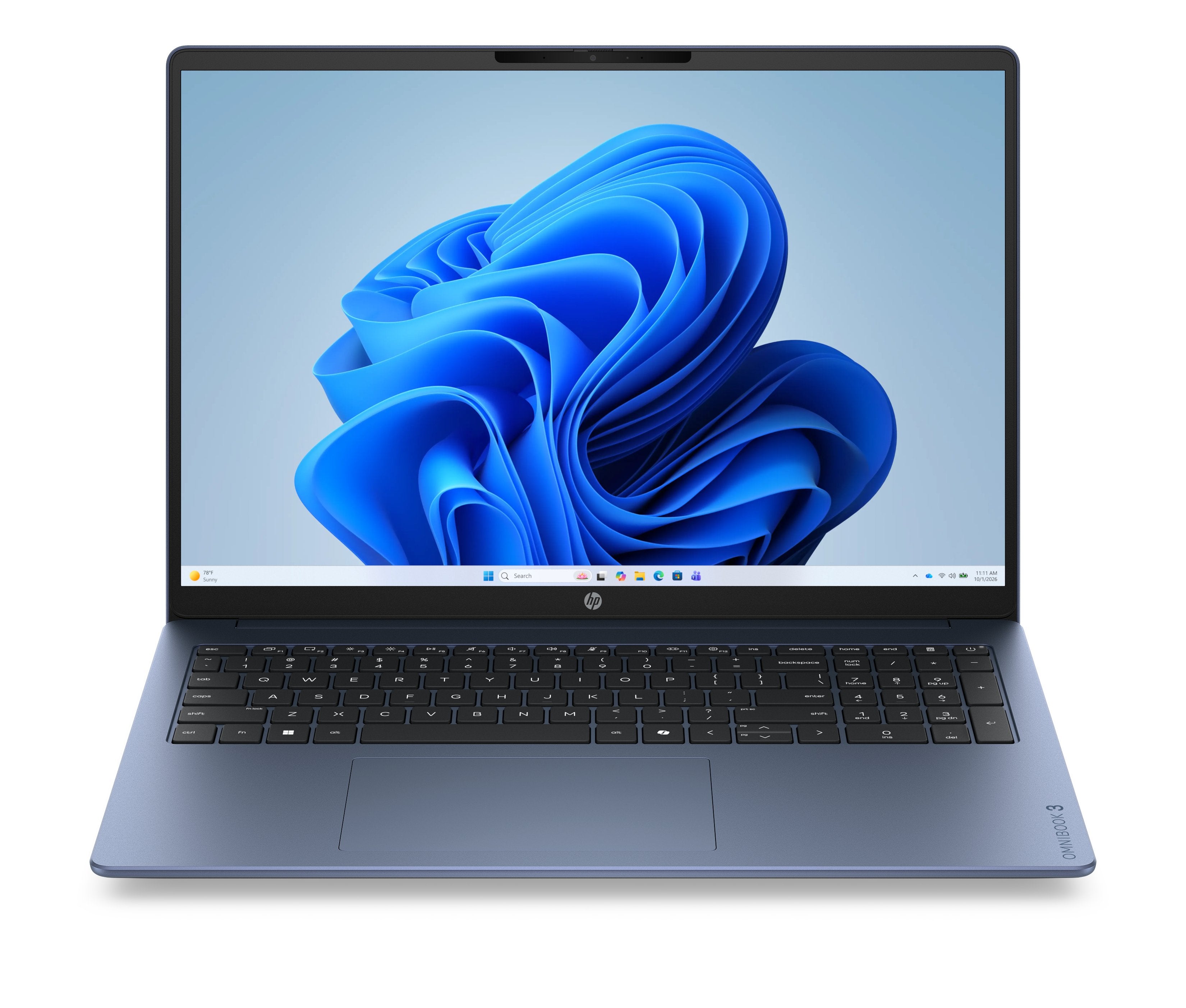 EAN 0199896321693 - HP OmniBook 3 16-bu0049ns Intel Core 3 100U Portátil 40,6 cm (16") 2K 8 GB DDR5-SDRAM 512 GB SSD Wi-Fi 6 imagen 1
