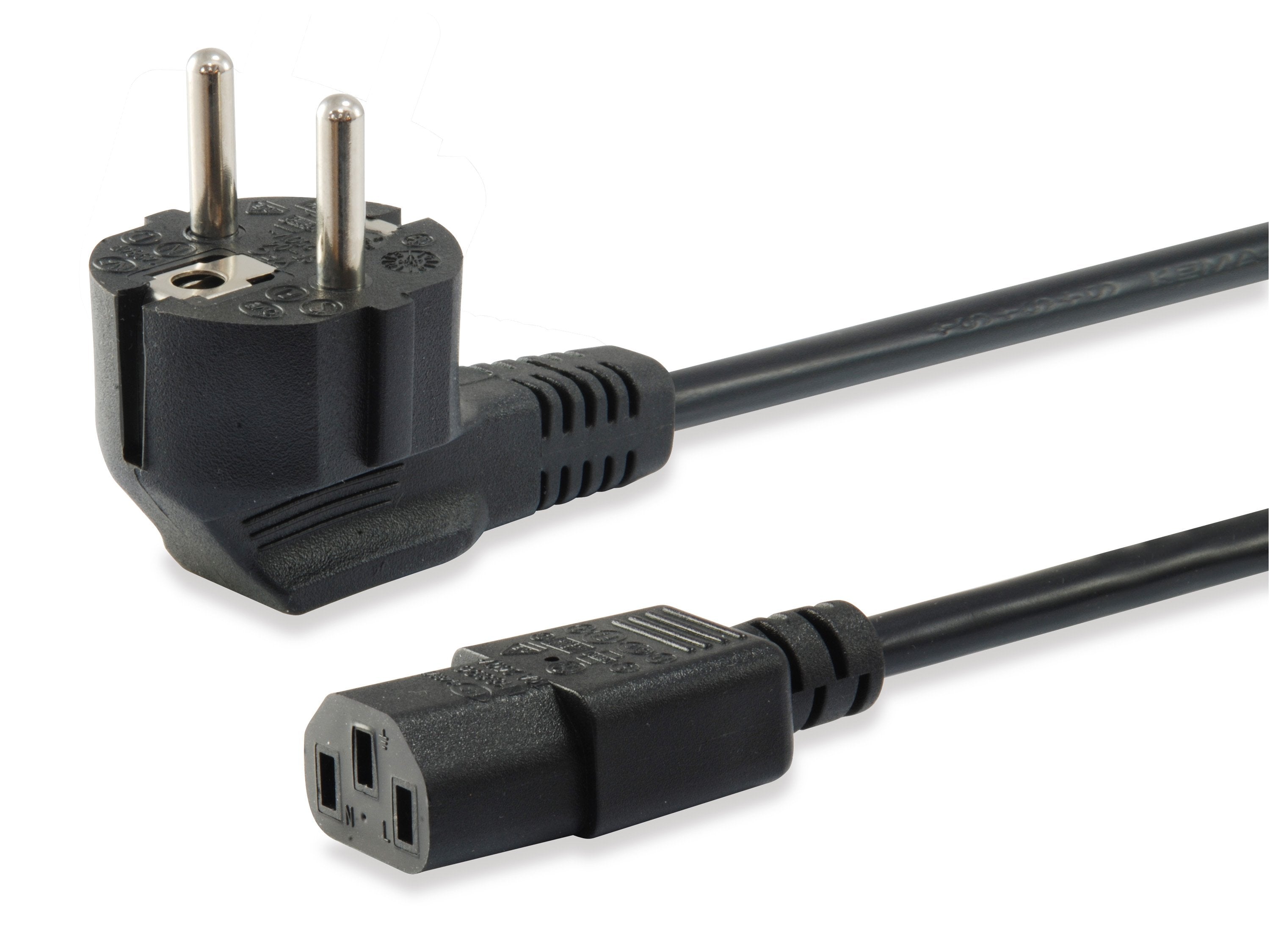 EAN 4015867227091 - Equip 112121 Negro 3 m Enchufe tipo F C13 acoplador imagen 1