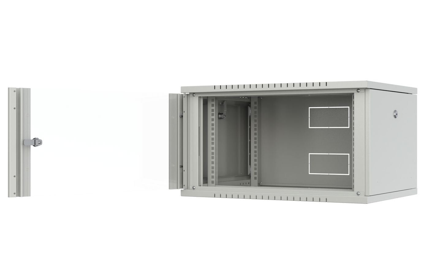 Quick Assembly Flat Pack 19" 7u Rack Wall Mount W:600 X