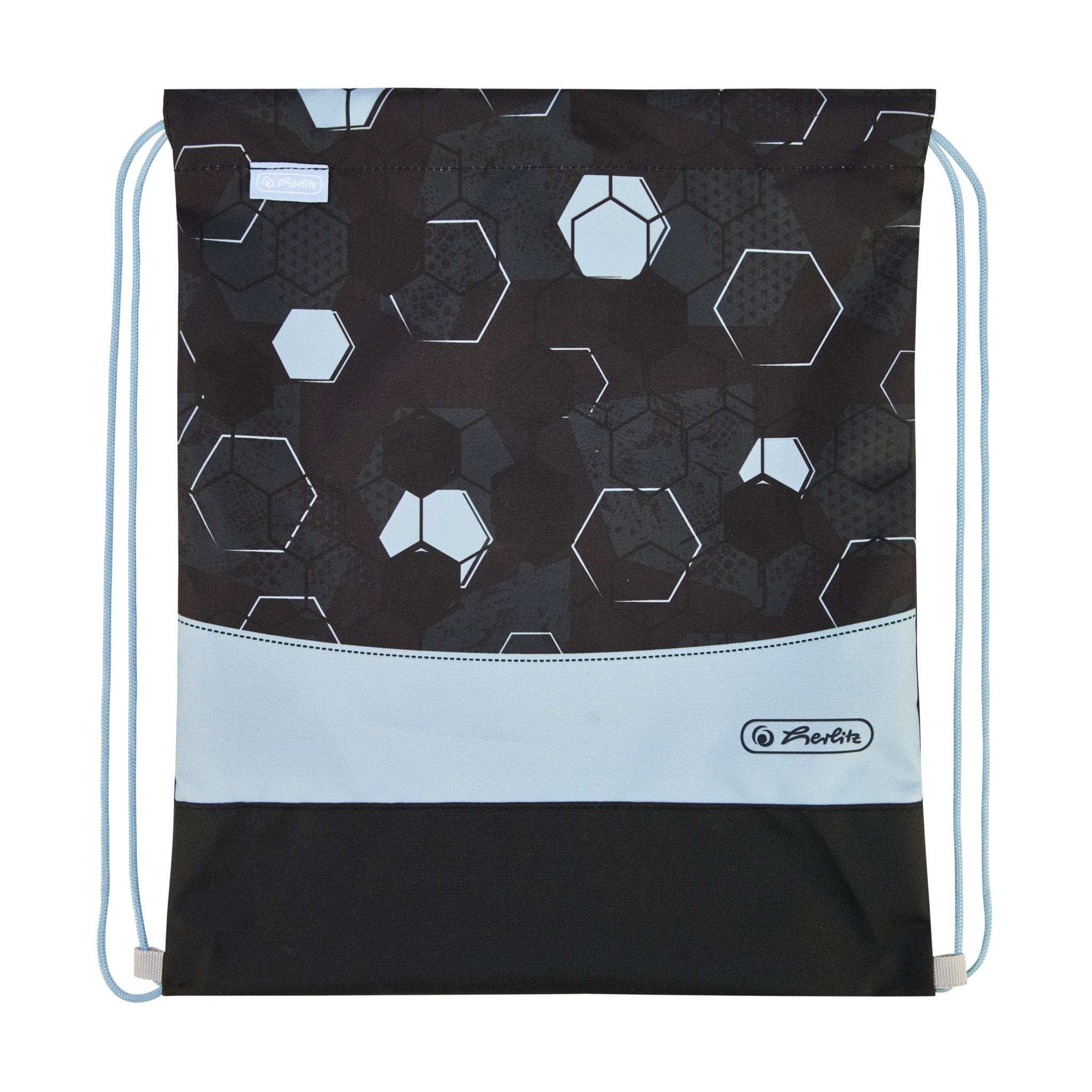 Herlitz Softlight Greenline Cyber Soccer Juego De Mochila Escolar Niño Poliéster Azul, Azul Oscuro
