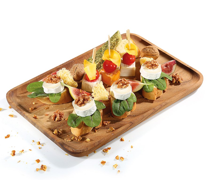 Zassenhaus Snackplatte Madera Rectangular Plato De Servir