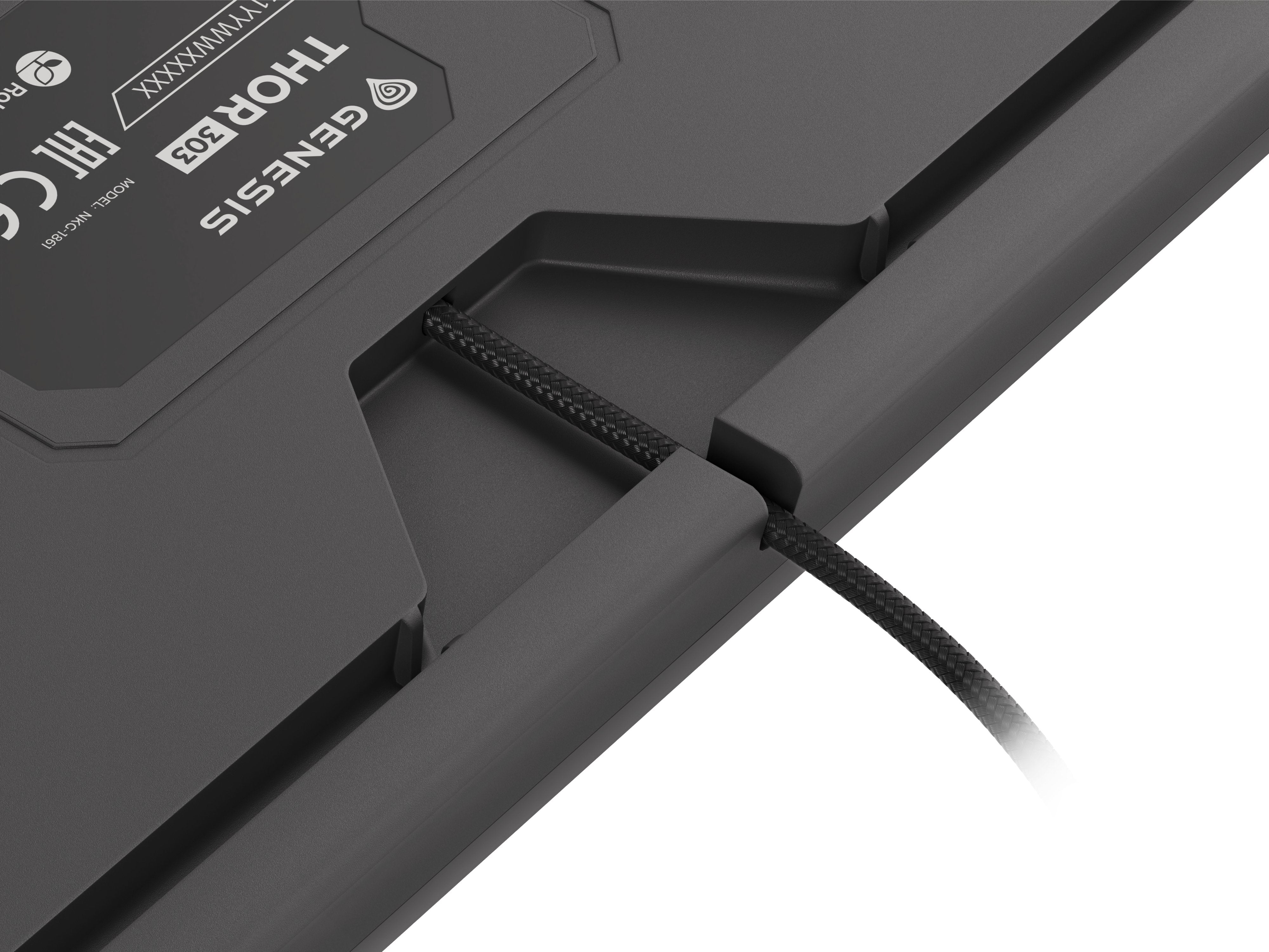 EAN 5901969432909 - GENESIS Thor 303 teclado Juego USB QWERTY Internacional de EE.UU. Negro imagen 5