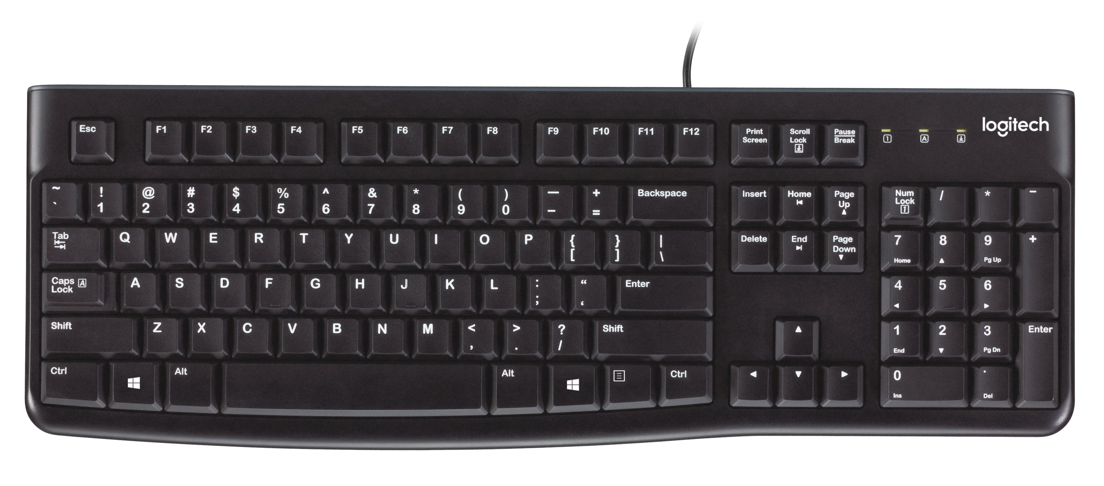 EAN 5099206020917 - Logitech 920-002508 teclado Oficina USB QWERTY Internacional de EE.UU. Negro imagen 3