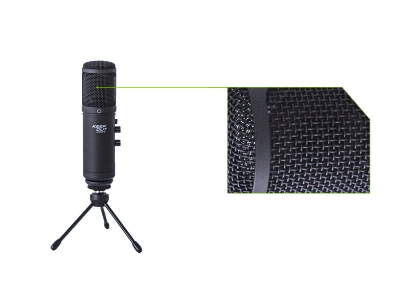 EAN 8435099525172 - KeepOut XMICPRO micrófono Negro Micrófono para PC imagen 2