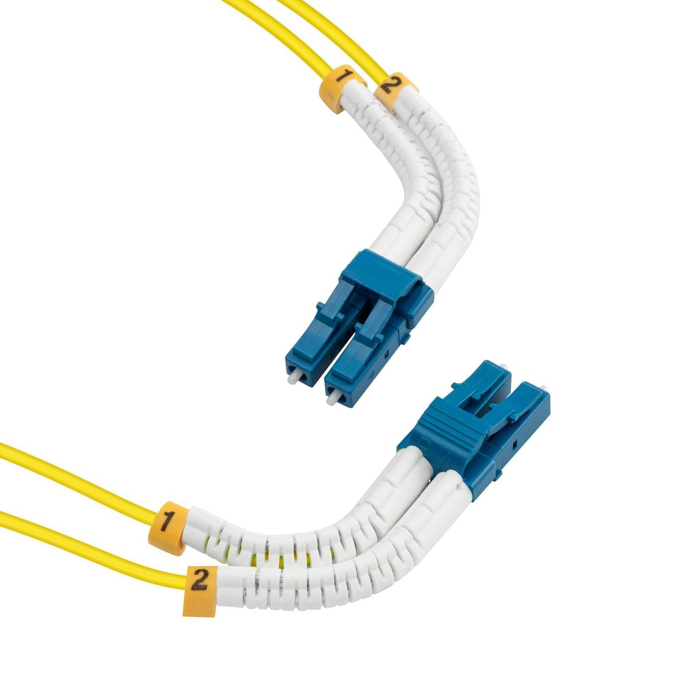 EAN 5715063506134 - Lanview LVO231410-FLEX Cable de fibra óptica e InfiniBand 10 m LC LC/LC Amarillo imagen 3