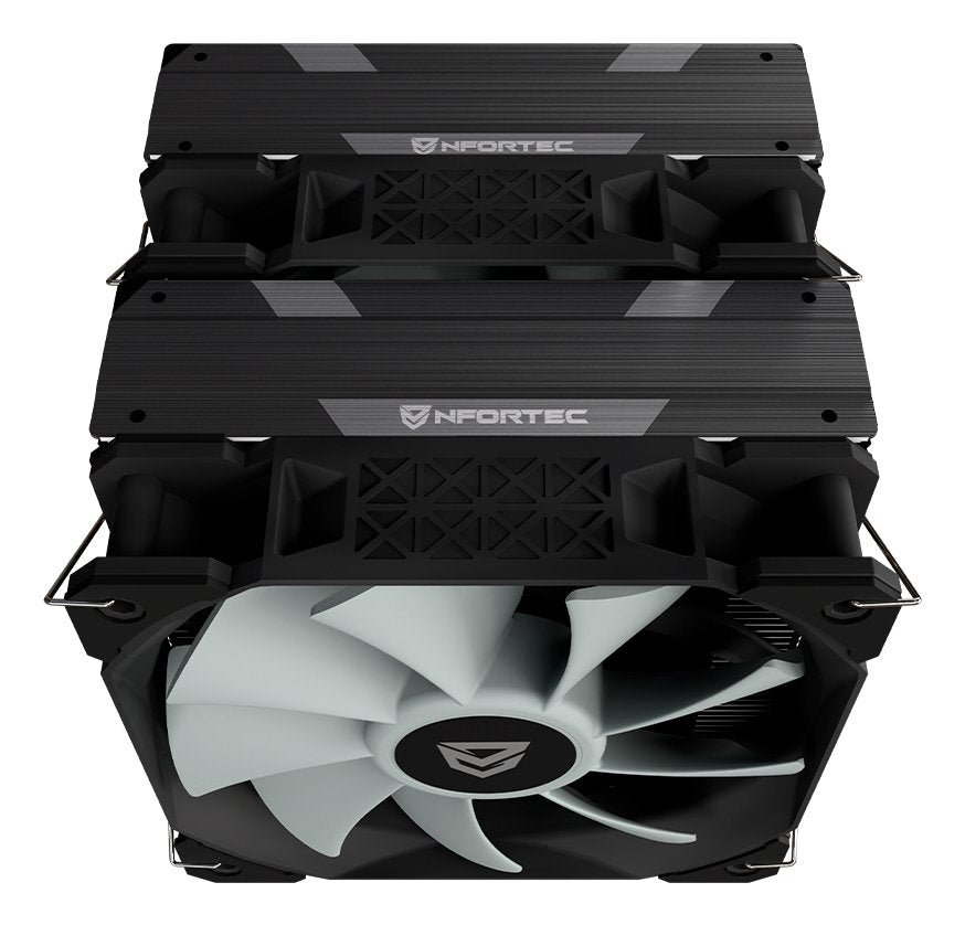 EAN 8435443722295 - Nfortec Sculptor X2 Procesador Refrigerador de aire 12 cm Negro 1 pieza(s) imagen 11