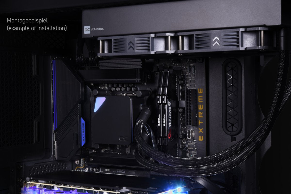 EAN 4250197130530 - Alphacool Core Ocean T38 AIO 280mm Procesador Sistema de refrigeración líquida todo en uno 14 cm Negro 1 imagen 7