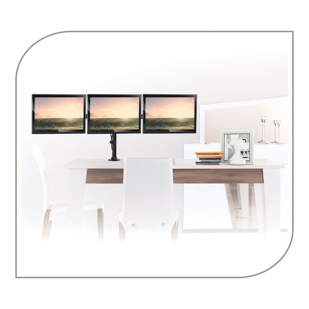 EAN 4251364706398 - PureMounts PM-OFFICE-03 soporte para monitor 68,6 cm (27") Escritorio Negro imagen 6
