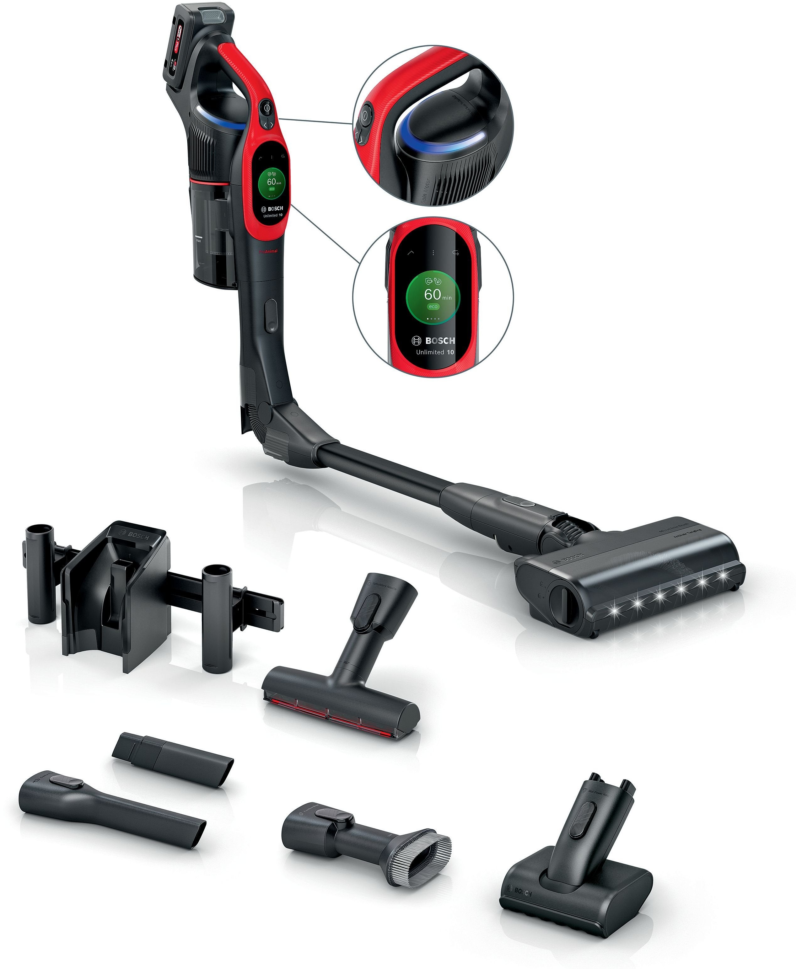 EAN 4242005469543 - Bosch BCS1041PET aspiradora de pie y escoba eléctrica Aspiradora escoba Batería Secar HEPA Sin bolsa 0,4 imagen 1