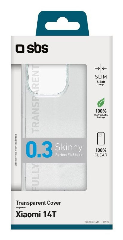 Sbs Skinny Cover Xiaomi 14t Transparent