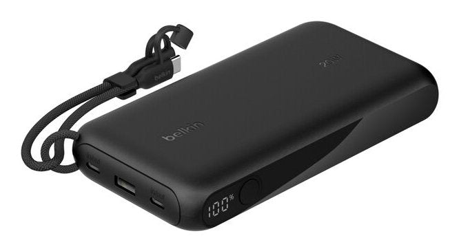 Belkin Powerbank 20.000mah Schw. Display Pd 20w Usb-C Bpb028hqbk