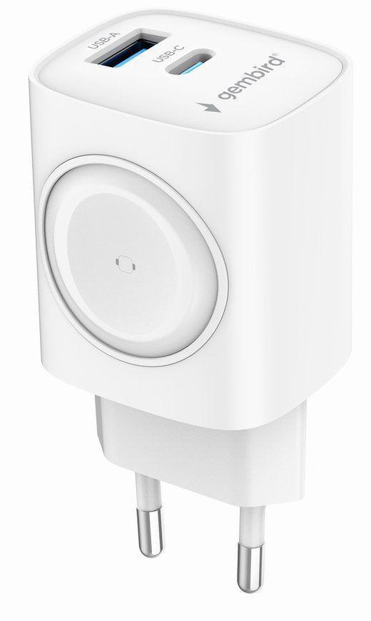EAN 8716309131940 - Gembird TA-UC-PDQCW20-01-W cargador de dispositivo móvil Universal Blanco Corriente alterna Carga rápida imagen 3