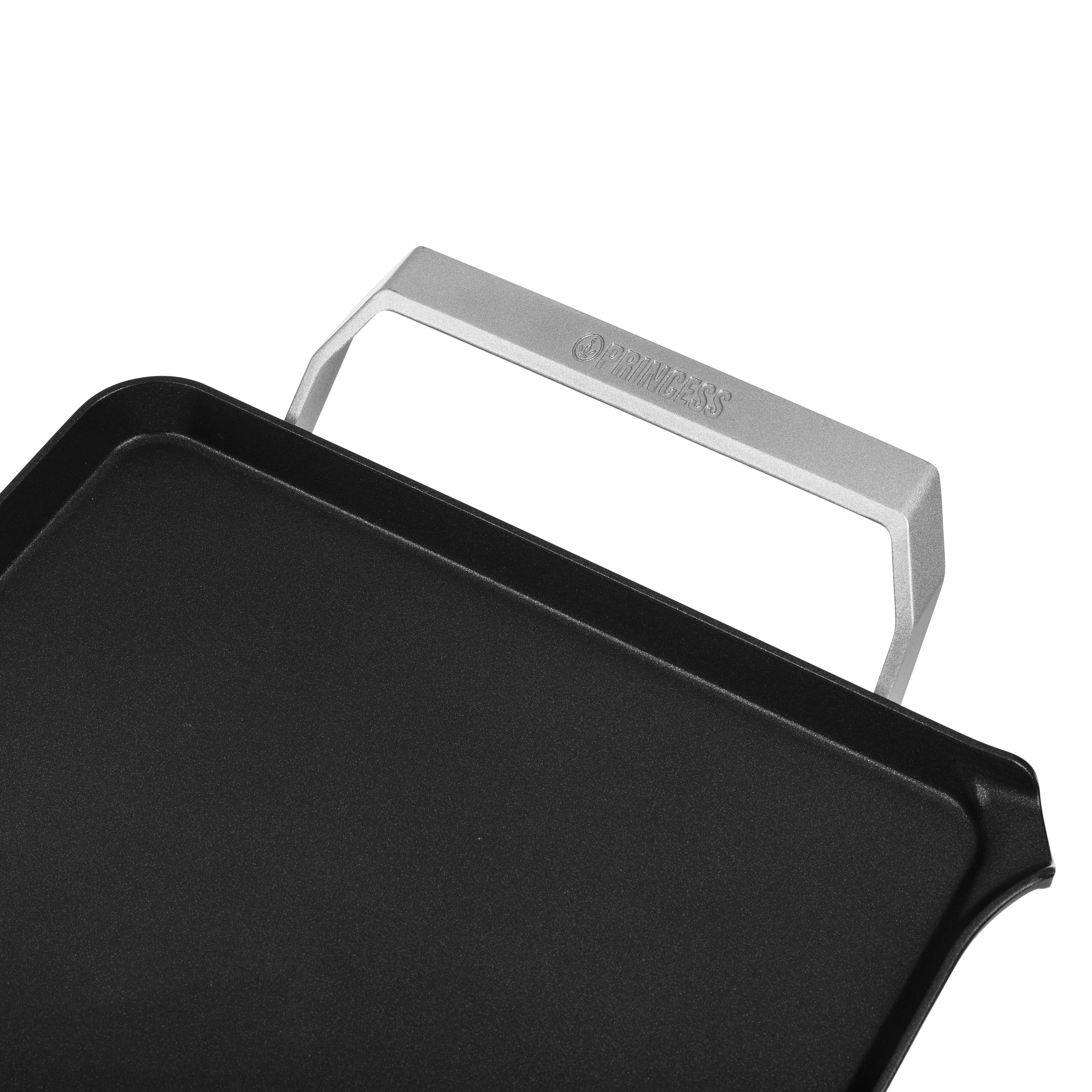 Plancha De Asar Princess Table Chef Premium Compacta 103090 1500w Tamaño 28*28cm