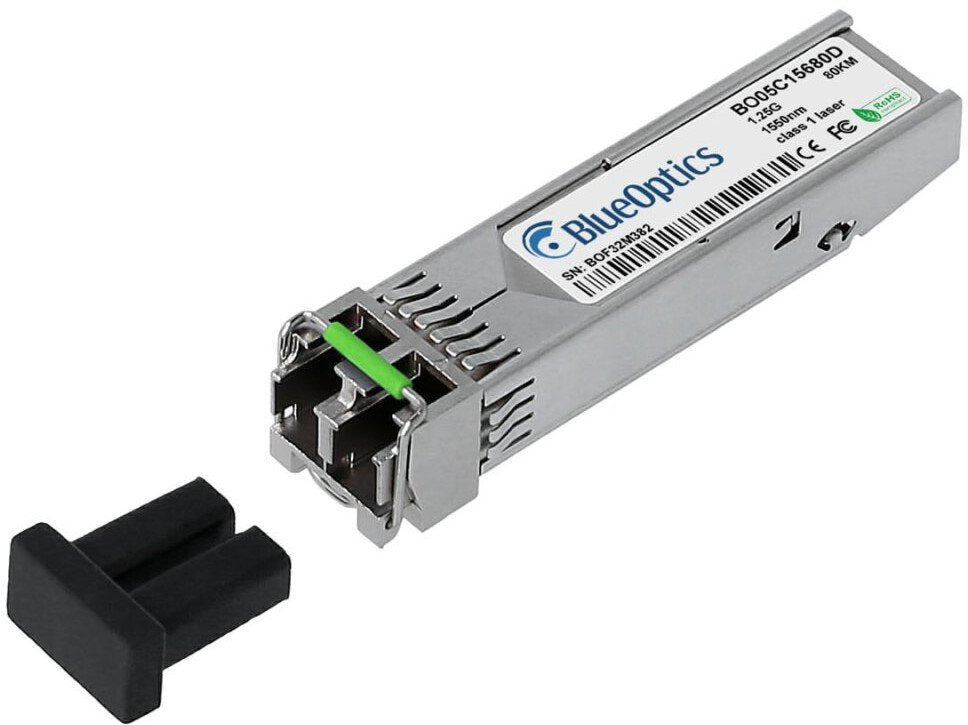 Blueoptics Palo Alto Networks Pan-Sfp-Zx Blueoptics Bo05c15680d Sfp Transceiver, 1000base-Zx, Singlemode Fiber, 1550nm, 80km