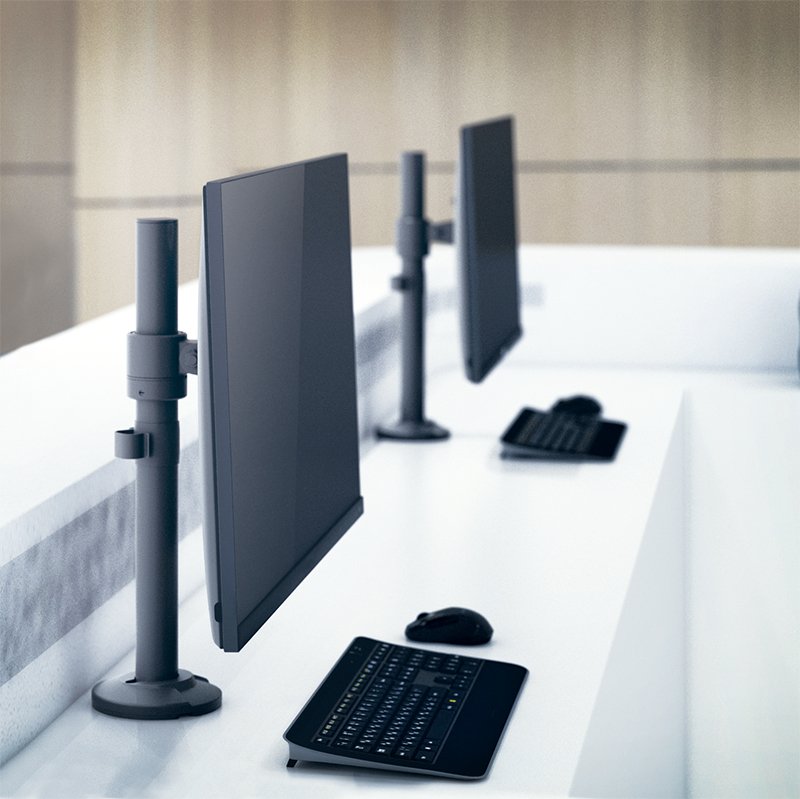 Logilink Bp0108 Soporte De Mesa Para Pantalla Plana 81,3 Cm (32") Negro