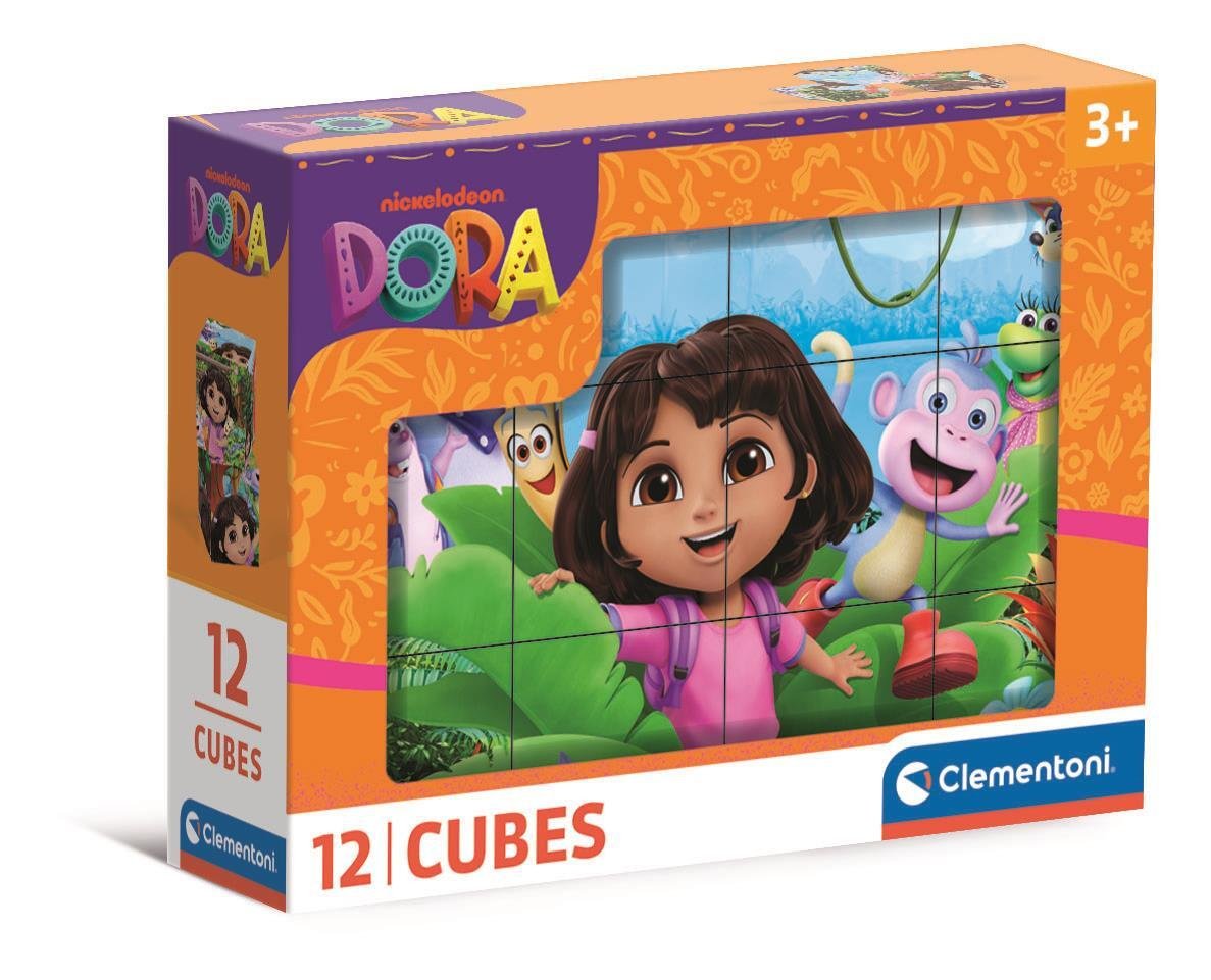 Puzzle Cubo Dora La Exploradora 12pzs