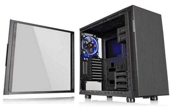 Caja Pc Thermaltake Suppressor F31 Cristal Templado Negra