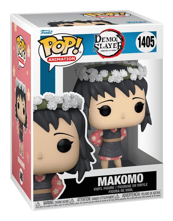 Funko Pop Demon Slayer Kimetsu No Yaiba Makomo Corona De Flores 72132