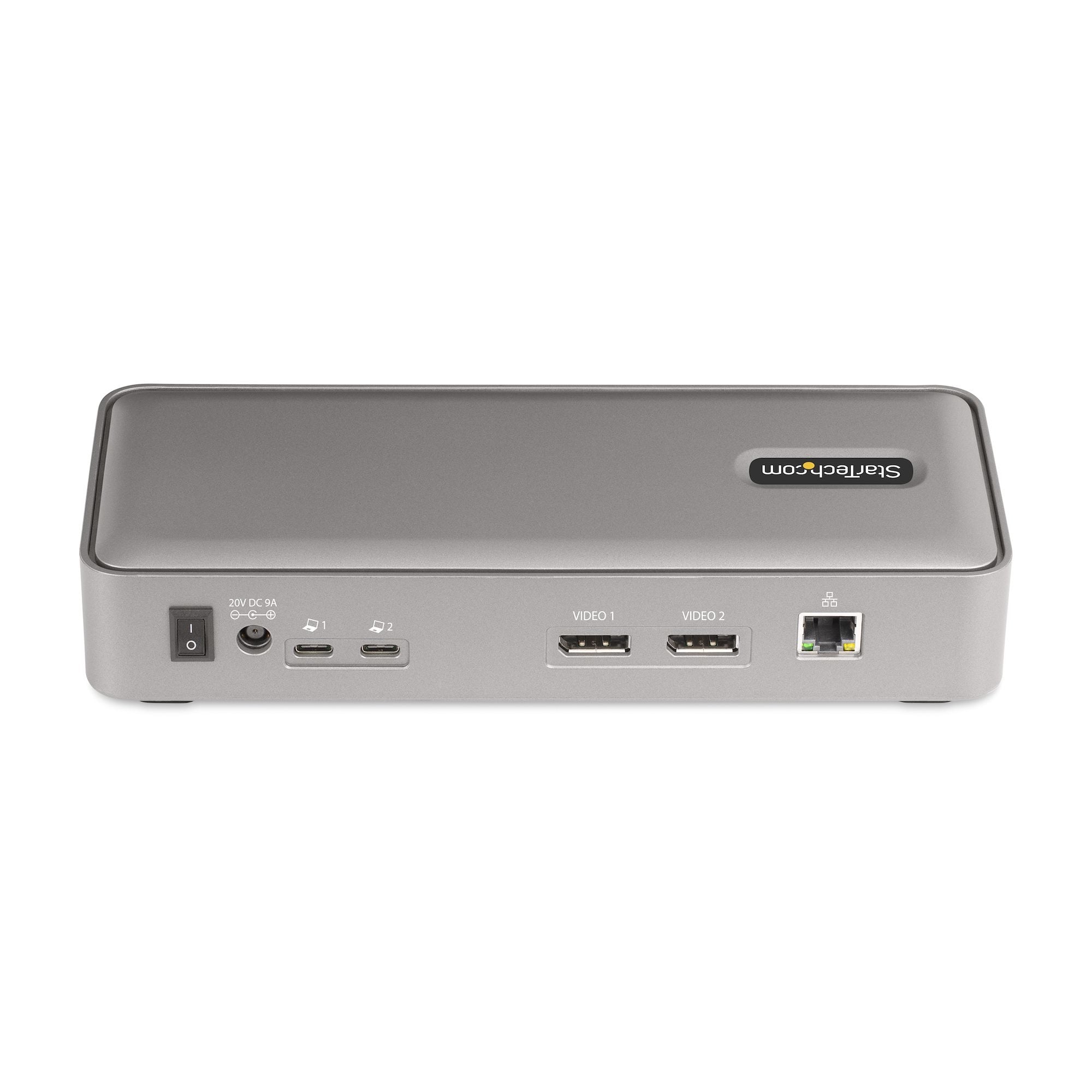 EAN 0065030898492 - StarTech.com 129UE-USBC-KVM-DOCK interruptor KVM Plata imagen 3