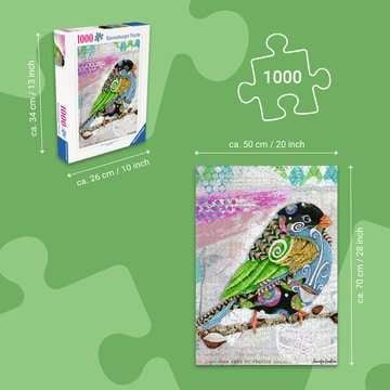 Rompecabezas De Ravensburger - Colorido Pájaro 1000 Partes 12001438