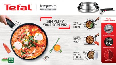 Tefal Ingenio L8964s44 Kit De Cacerolas 4 Pieza(S)