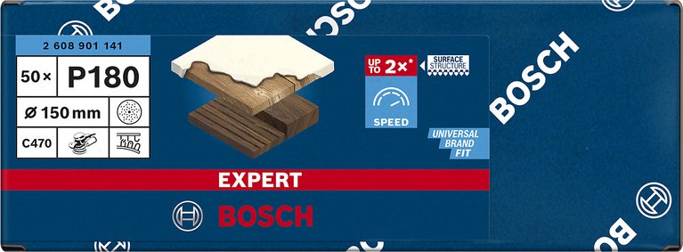 EAN 4059952544793 - Bosch Expert C470 50 pieza(s) Disco de lijado imagen 2
