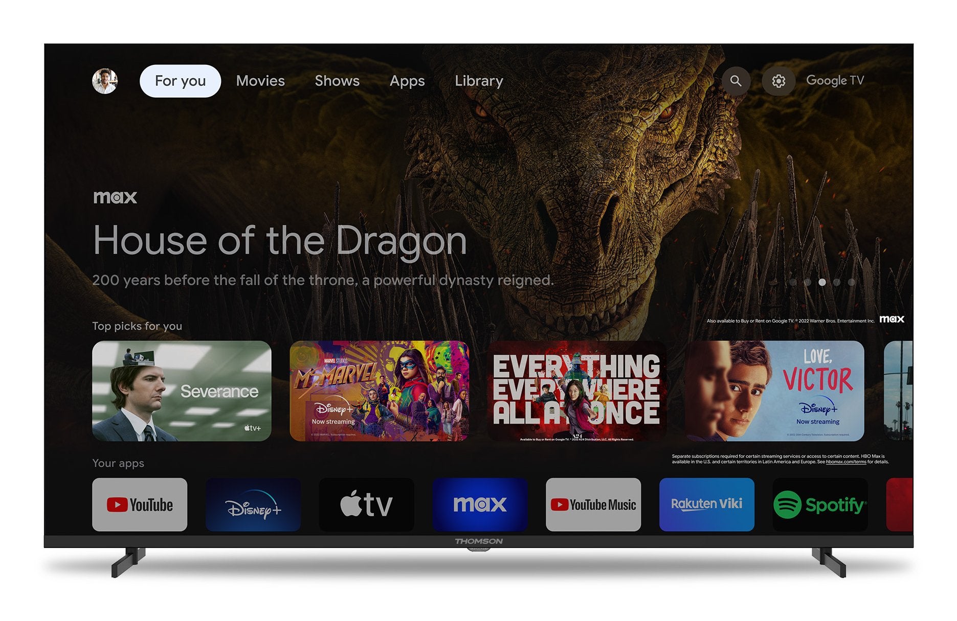 EAN 9120106661545 - Thomson 55UG4S14 Televisor 139,7 cm (55") 4K Ultra HD Smart TV Wifi Negro imagen 2