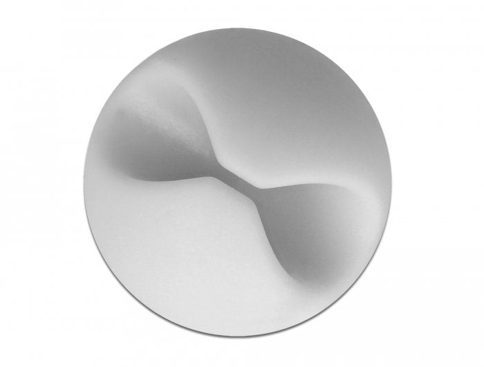 EAN 4043619182916 - DeLOCK 18291 organizador de cables Soporte para cables Gris, Blanco 6 pieza(s) imagen 5