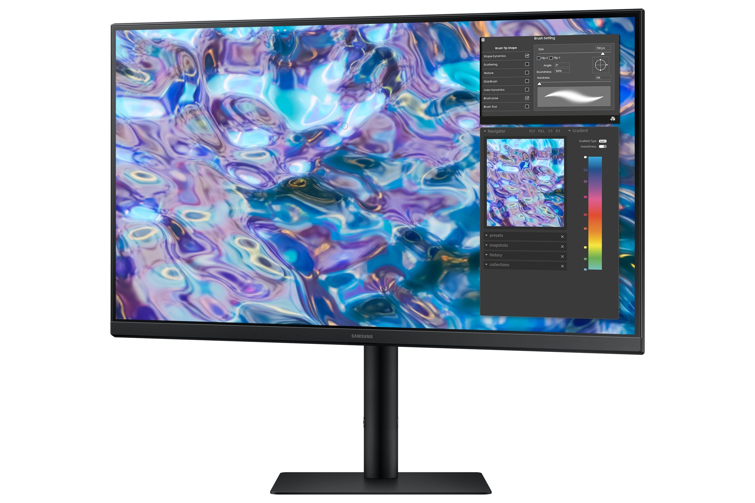 Monitor Samsung Serie 6 68,0cm S27b610equ 16:9 27" Quad Hd Ips Negro