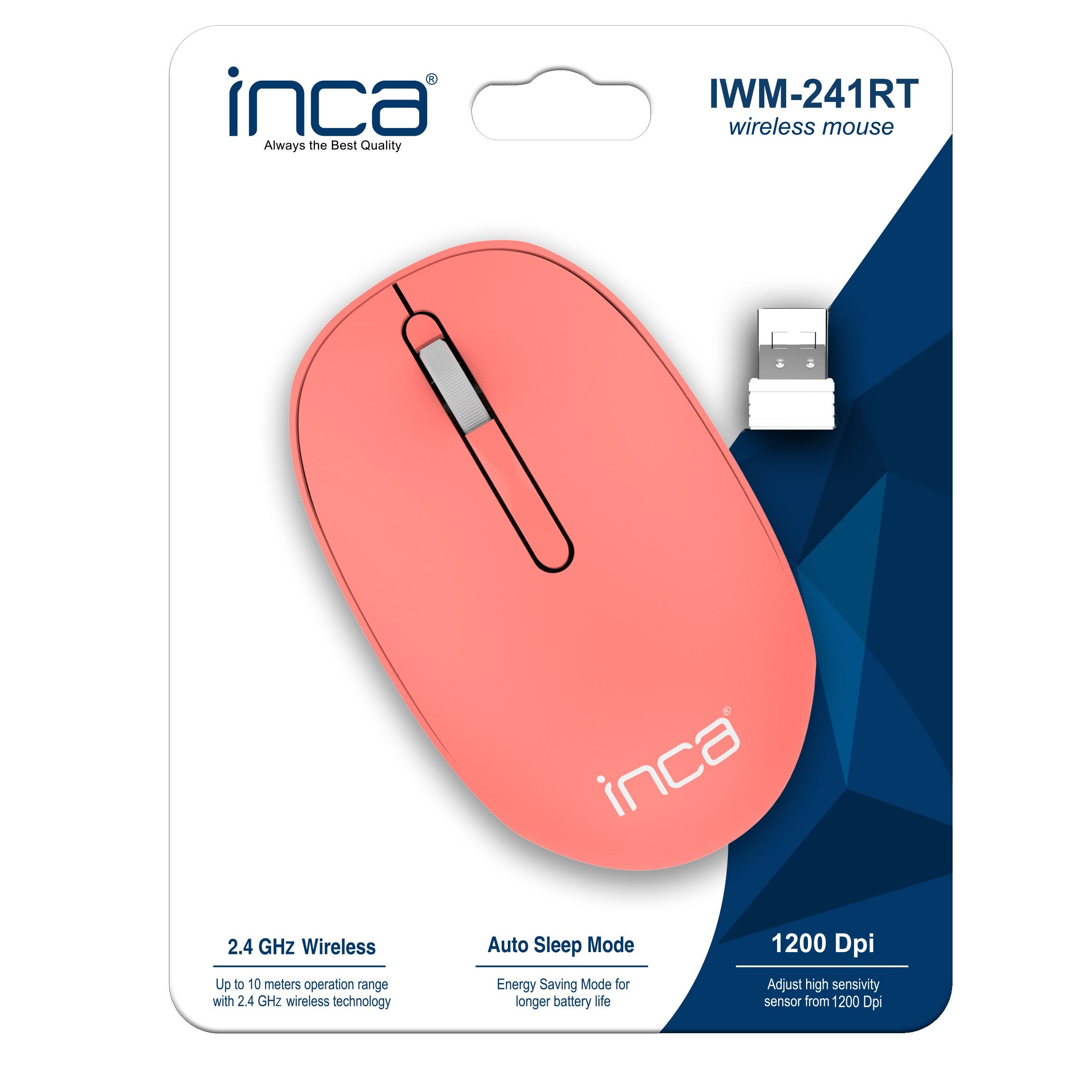 EAN 8681949013638 - Inca IWM-241RT ratón Oficina mano derecha RF inalámbrico imagen 6