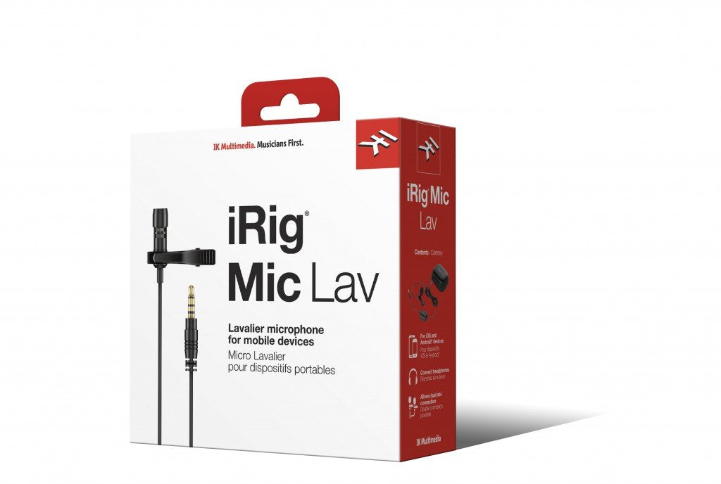 EAN 8025813630031 - IK Multimedia iRig Mic Lav Negro Micrófono con pinza de enganche imagen 25