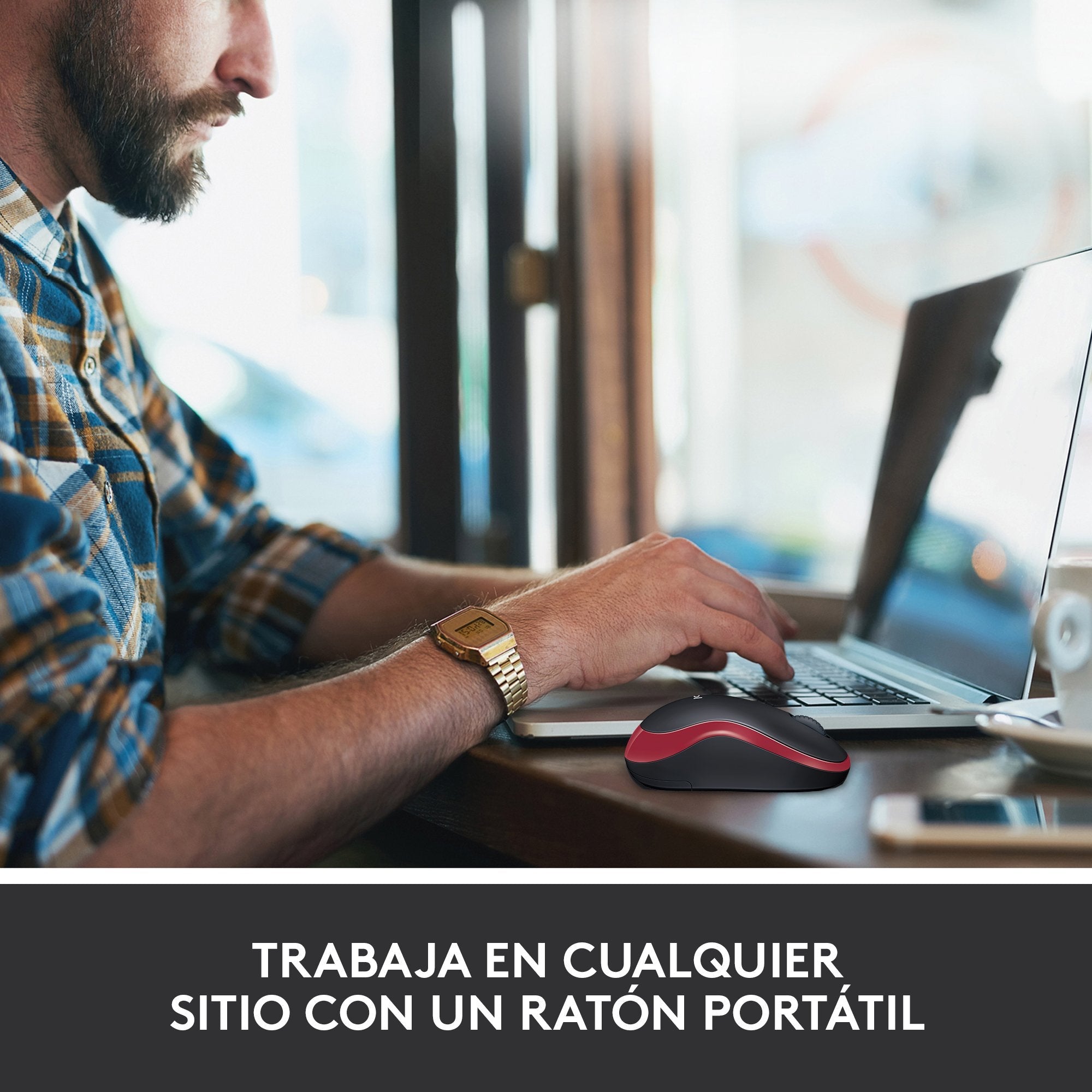EAN 5099206028869 - Logitech 910-002240 ratón Oficina Ambidextro RF inalámbrico Óptico 1000 DPI imagen 3