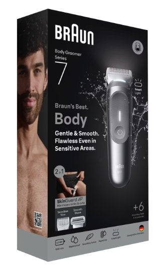 EAN 7500435244732 - Braun Series 7 BG7550 afeitadora corporal Gris imagen 2