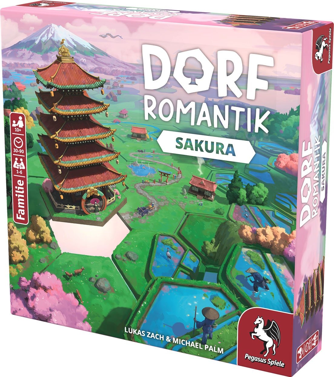 Pegasus Dorfromantik - Sakura, Juego De Mesa 51243g