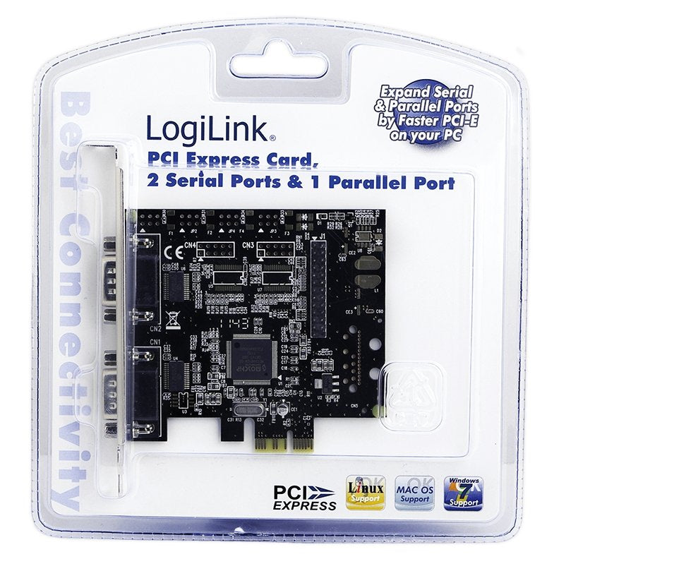 Logilink Tarjeta Pci Serie 2x+1x Parallelo