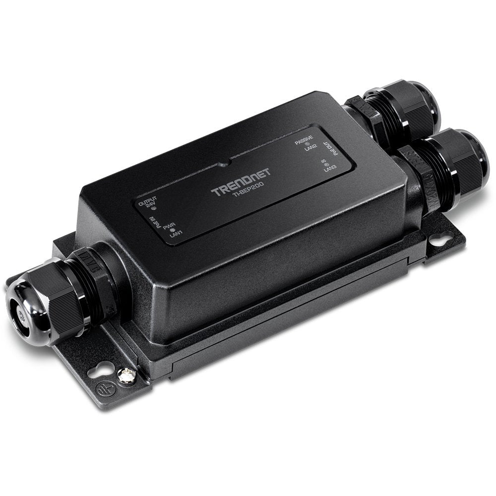 EAN 0710931162400 - Trendnet TI-BEP200 ampliador de red Transmisor y receptor de red Negro 10, 100, 1000 Mbit/s imagen 1