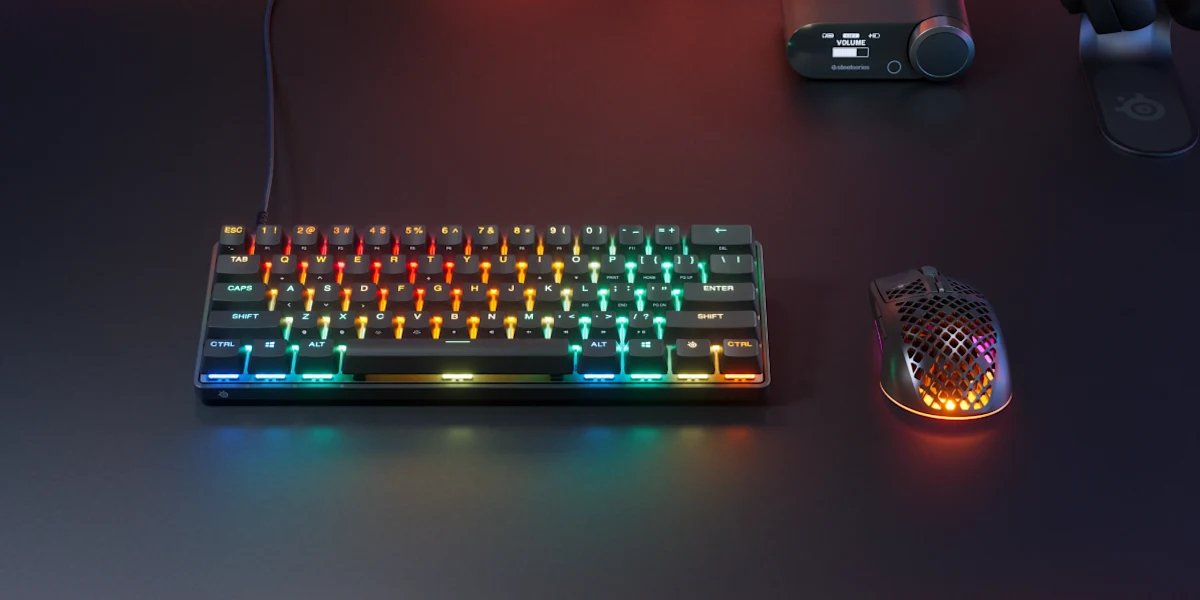 Steelseries Apex Pro Mini Gen 3 Teclado Juego Usb Qwerty Inglés Negro
