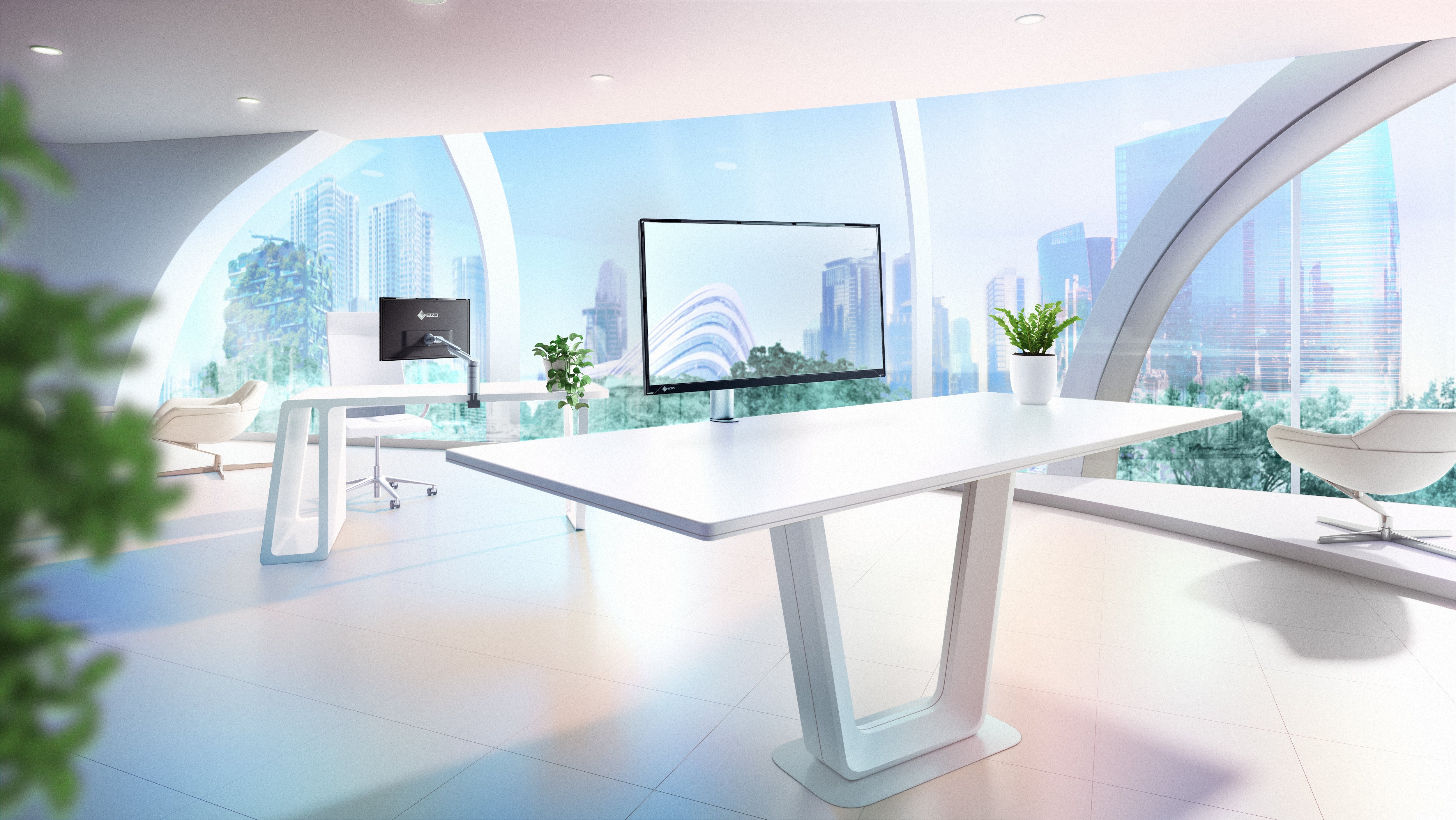 Monitor Eizo Flexscan Flt Led 23,8", Negro, Fullhd, Ips, Usb-C, Brazo Giratorio 4995047068907