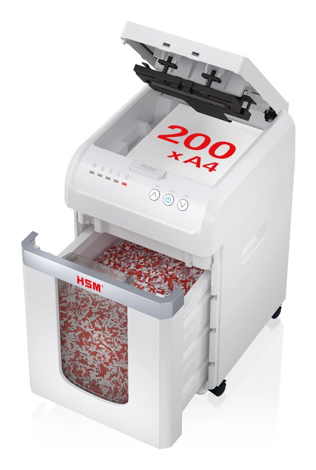Hsm Destructora De Documentos Autofeed X200 P-4 4x12 220-240v/50hz Eu