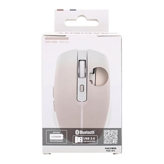 EAN 3303170113219 - T'nB MWGRADIENTPK ratón mano derecha Bluetooth + USB Type-C 1600 DPI imagen 7
